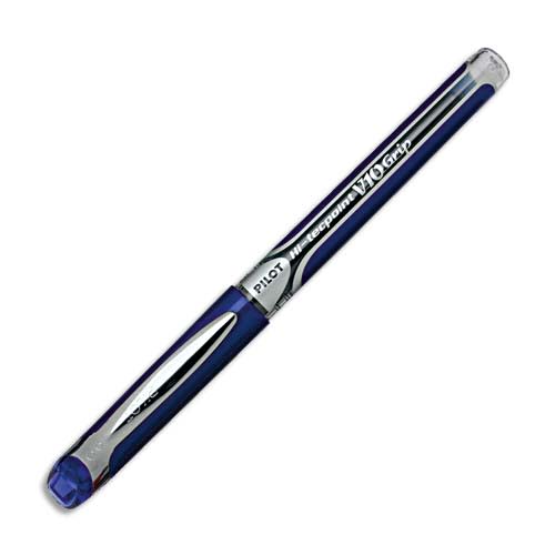 PILOT Stylo roller pointe aiguille V10 grip Bleu 2049201 photo du produit Principale L