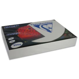 CLAIREFONTAINE Ramette 250 feuilles A3 200g DCP coated brillant 2 faces 6862 photo du produit