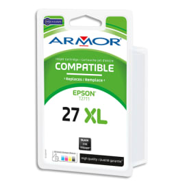 ARMOR Cartouche compatible Jet d'encre Noir 27XL EPSON B12681R1 photo du produit