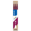 PILOT Set de 3 recharges pour roller FriXion Ball. Pointe moyenne 0,7 mm. Encre Rouge bordeaux photo du produit