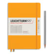 LEUCHTTURM 1917 Carnet rigide 14,8x21cm 251 pages lignées numérotées. Coloris Orange photo du produit