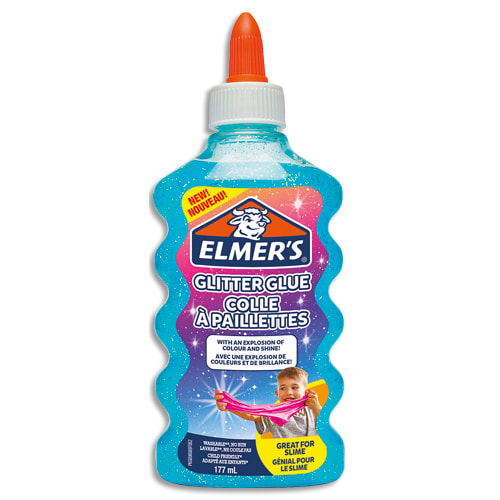 ELMERS Colle à paillettes Bleue 177ml photo du produit Principale L