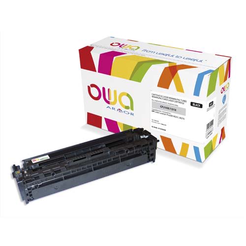 OWA Cartouche compatible Laser Noir HP CF210X K15592OW photo du produit Principale L