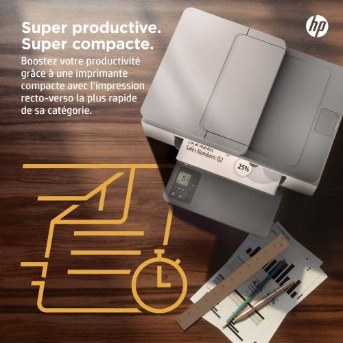 HP Multifonction laser monochrome 3 en 1 LaserJet M234SDW - 2 mois d'Instant ink inclus photo du produit Secondaire 2 L