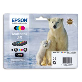 EPSON Multipack 4 couleurs (T2616) C13T26164010 photo du produit