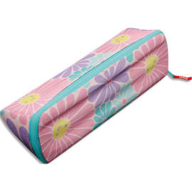 MAPED Trousse ouverture xxL, réversible et personnalisable. Polyester. Pastel Lovely Daisy photo du produit