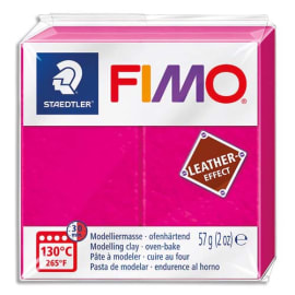 GRAINE CREATIVE Pain 57g FIMO EFFECT CUIR couleur violet photo du produit