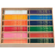 LYRA Schoolpack de 144 crayons de coloriage Super Ferby Corps triang, mine 6,50mm Coloris métalliques ass photo du produit