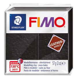 GRAINE CREATIVE Pain 57g FIMO EFFECT CUIR couleur noir photo du produit