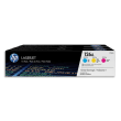 HP Pack de 3 cartouches Laser couleur CF341A photo du produit