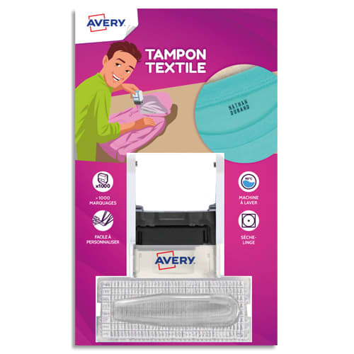 AVERY Tampon textile, résistant au lavage photo du produit Principale L