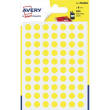 AVERY Sachet de 490 pastilles Ø8 mm. Ecriture manuelle. Coloris Jaune. photo du produit