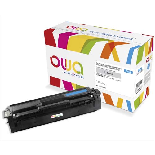 OWA Cartouche compatible Laser Cyan SAMSUNG CLTC504S K15624OW photo du produit Principale L