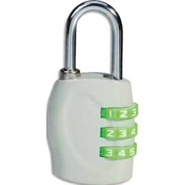 MASTER LOCK Cadenas à combinaison 3 chiffres largeur 30 mm motifs tendance  imprimés sous blister