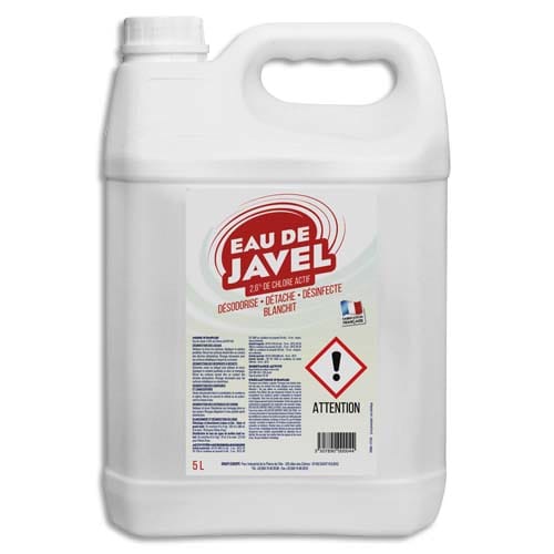 BEC Javel bidon de 5L - 9° - Cdiscount Au quotidien