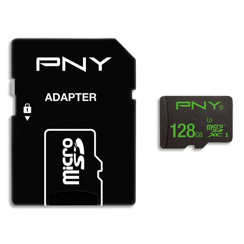 MOBILITY LAB Carte PNY micro SDXC+adaptateur PERFORMANCE class 10 128Go SDU128HIGPER-1-EF photo du produit Principale L