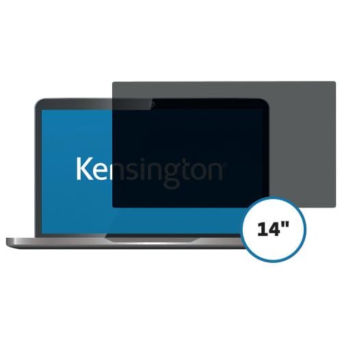 KENSINGTON Filtre de confidentialité amovible à 2 directions pour ordinateurs portables 14'' 16:9 photo du produit Principale L