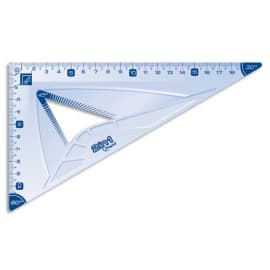 SARL APM  EQUERRE MAPED GEOMETRIQUE EN PLASTIQUE RECICLE 45 HYPOTENUSE 21CM