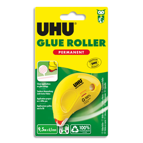 UHU Roller de colle jetable colle permanente 9.5 M x 6.5 mm photo du produit Principale L