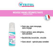 WYRITOL Flacon 50 ml de Mousse désinfectante sans alcool pour les mains, sans parfum photo du produit Secondaire 1 S