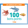 LITO DIFFUSION Boîte de 100 bons points thème les animaux de la mer photo du produit