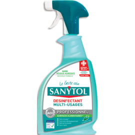 SANYTOL Spray nettoyant et désinfectant multi-usages 750 ml. Bactéricide, fongicide et virucide photo du produit