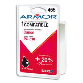 ARMOR Cartouche compatible Jet d'encre Noir CANON PG-510 B20281R1 photo du produit