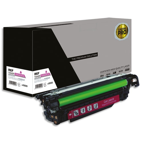 PSN Cartouche compatible laser pro magenta HP CE403A, 507A, L1-HT507M-PRO photo du produit Principale L