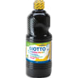 GIOTTO Flacon d'1 litre de gouache liquide de couleur noir ultra lavable photo du produit