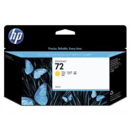 HP Cartouche Jet d'encre Jaune 72 C9373A photo du produit