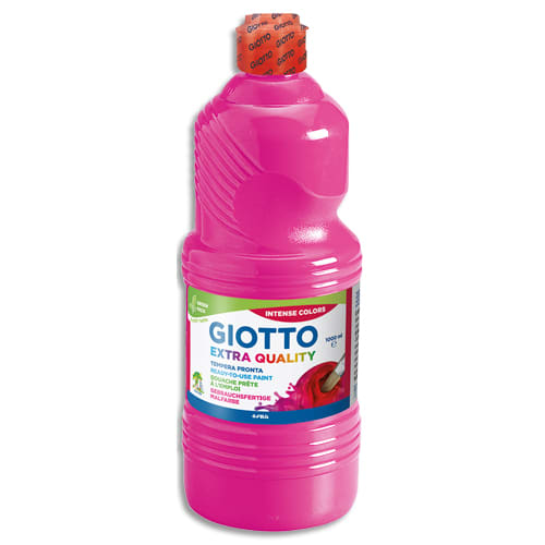 GIOTTO Flacon d'1 litre de gouache liquide de couleur Magenta photo du produit Principale L