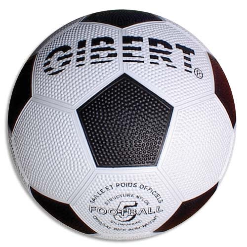 FIRST LOISIRS Ballon football sport, caoutchouc sur carcasse Nylon, surface grainée, taille 5 photo du produit Principale L