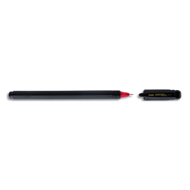 PENTEL Roller gel 0,7 mm rouge fabriqué à partir de 96% de matières recyclées rechargeable. photo du produit