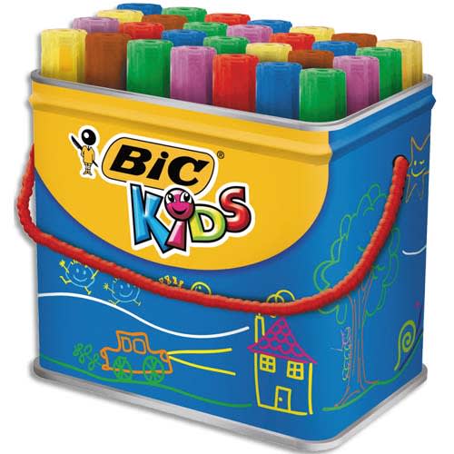 12 feutres de coloriage Bic Kids Decoralo XXL - Pandava