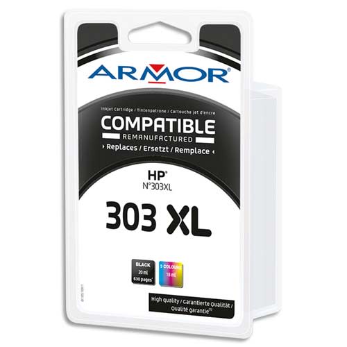 HP 303 XL Plusieurs couleurs Cartouche d'encre