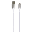 GREEN-E C&acirc;ble lightning/USB-A 1,2m Blanc 2,4A, 12W GR2040 photo du produit