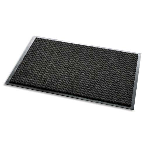 NOMAD Tapis d'accueil Aqua Nomad 65 Noir double fibres 90 x 60 cm épaisseur 7,5 mm 65001 photo du produit Principale L