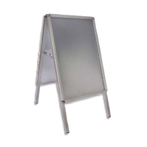 DEFLECTO Stop trottoir en aluminium clipsable A1. Dimensions l x h x p : 109 x 69 x 11 cm photo du produit Principale L