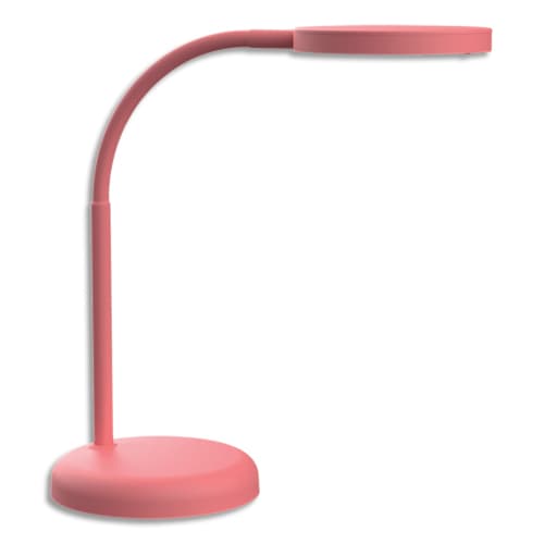 MAUL Lampe bureau LED MAULjoy, inclinable/orientable, 1880lux, 3000K, 769lm, 5 kWh/1000h, rose photo du produit Principale L