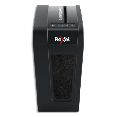 REXEL Destructeur de documents Secure X8-SL P-4, coupe croisée, 4x40mm, 8 feuilles, 14 litres, 2020126EU photo du produit