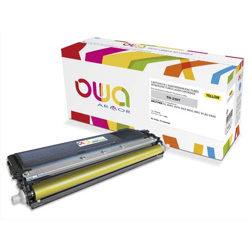 OWA Cartouche Laser BROTHER TN-230Y K15350OW photo du produit Principale L