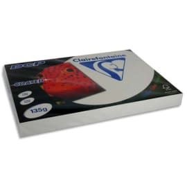 CLAIREFONTAINE Ramette de 500 feuilles papier Blanc DCP copieur, Laser, Jet  d'encre couleur 80gr A4 1800