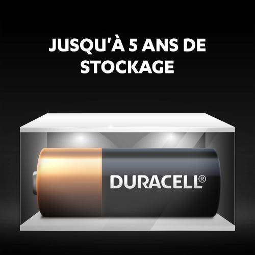 DURACELL Piles alcalines spéciales MN21 12V, lot de 2 (A23/23A/V23GA/LRV08/8LR932)