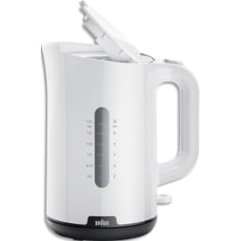 BRAUN Bouilloire blanche 2200 W, capacit&eacute; 1,7L. Ebullition rapide. L21,7xP16xH26cm photo du produit