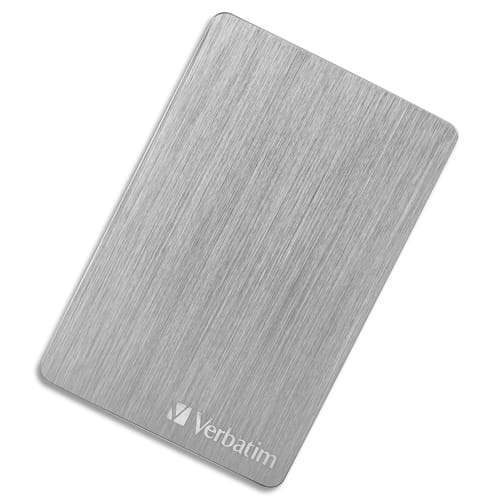 VERBATIM Disque dur 2,5'' USB 3.2 Alu Slim 1To Argenté 53663 photo du produit Principale L