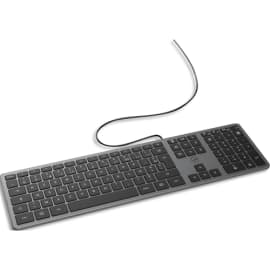 MOBILITY LAB Clavier filaire ULTRASLIM - Gris foncé photo du produit