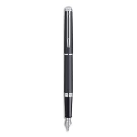 PARKER IM Stylo Roller Pointe Fine Corps Laqué Noir Encre Noire