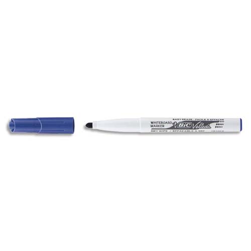 Achetez BIC Velleda 1741 Feutres pour Tableau Blanc Effaçables à Sec, Pte  Conique Moy - Assortis, ..