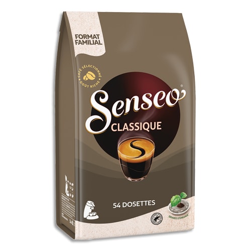 SENSEO Paquet de 54 dosettes de café moulu Classic Equilibré photo du produit Principale L