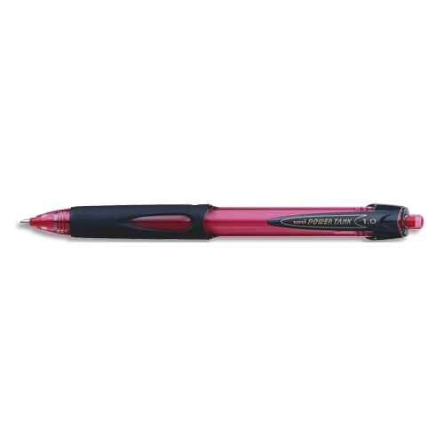 UNI-BALL Stylo bille Powertank rétractable Rouge SN 220 photo du produit Principale L